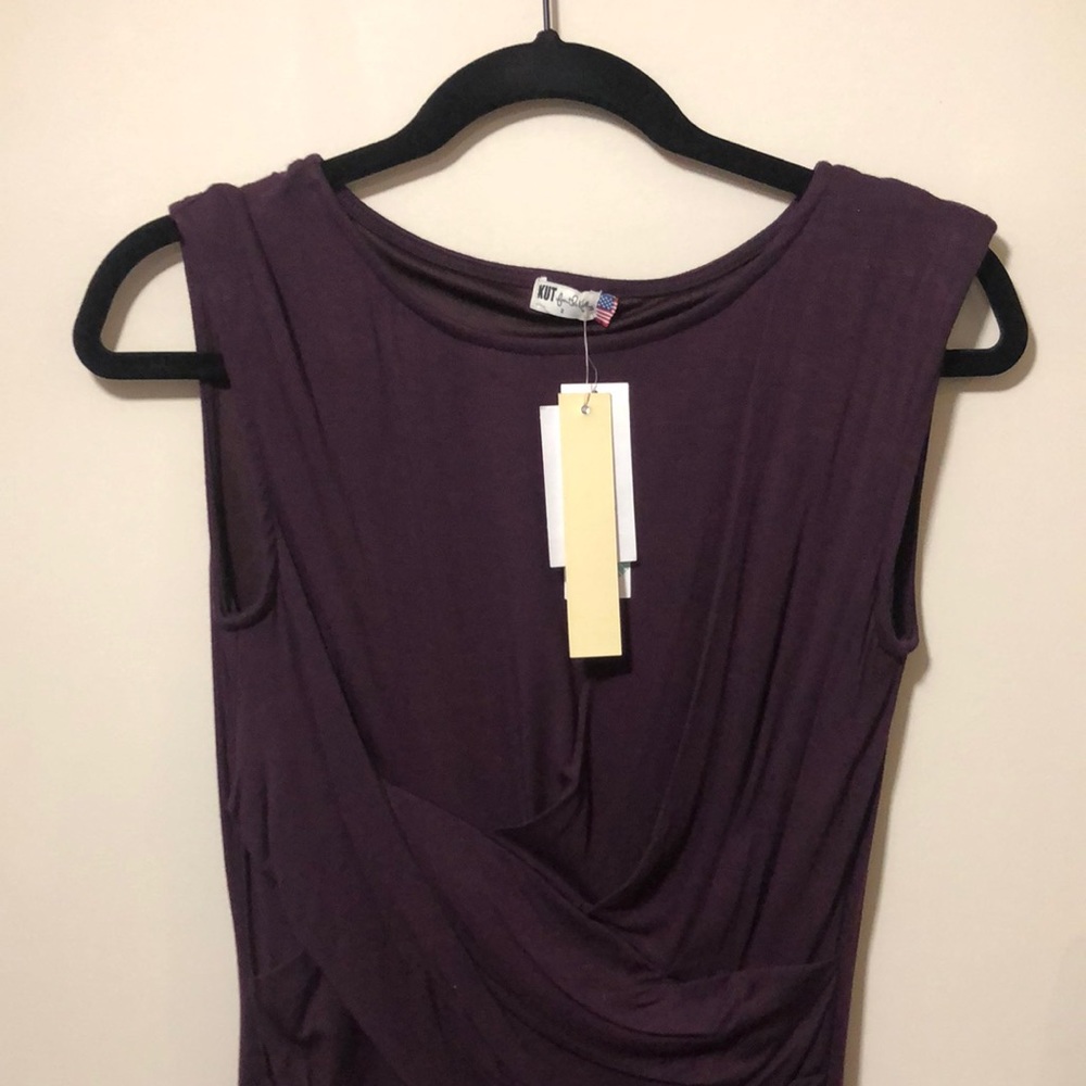 Purple Sheath Dress